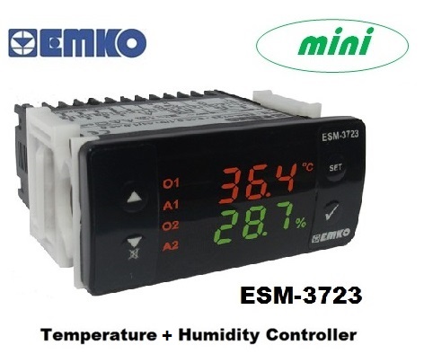EMKO ESM 3723 Humidity + Temperature Controller