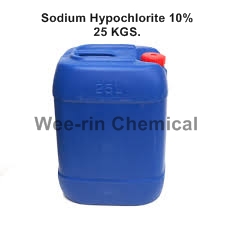 คลอรีนน้ำ (Sodium Hypochlorite) ขนาดบรรจุ 25 กก.
