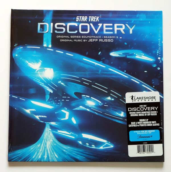 Jeff Russo - Star Trek Picard Ost. Season 3 (Blue & White Mabled Vinyl)